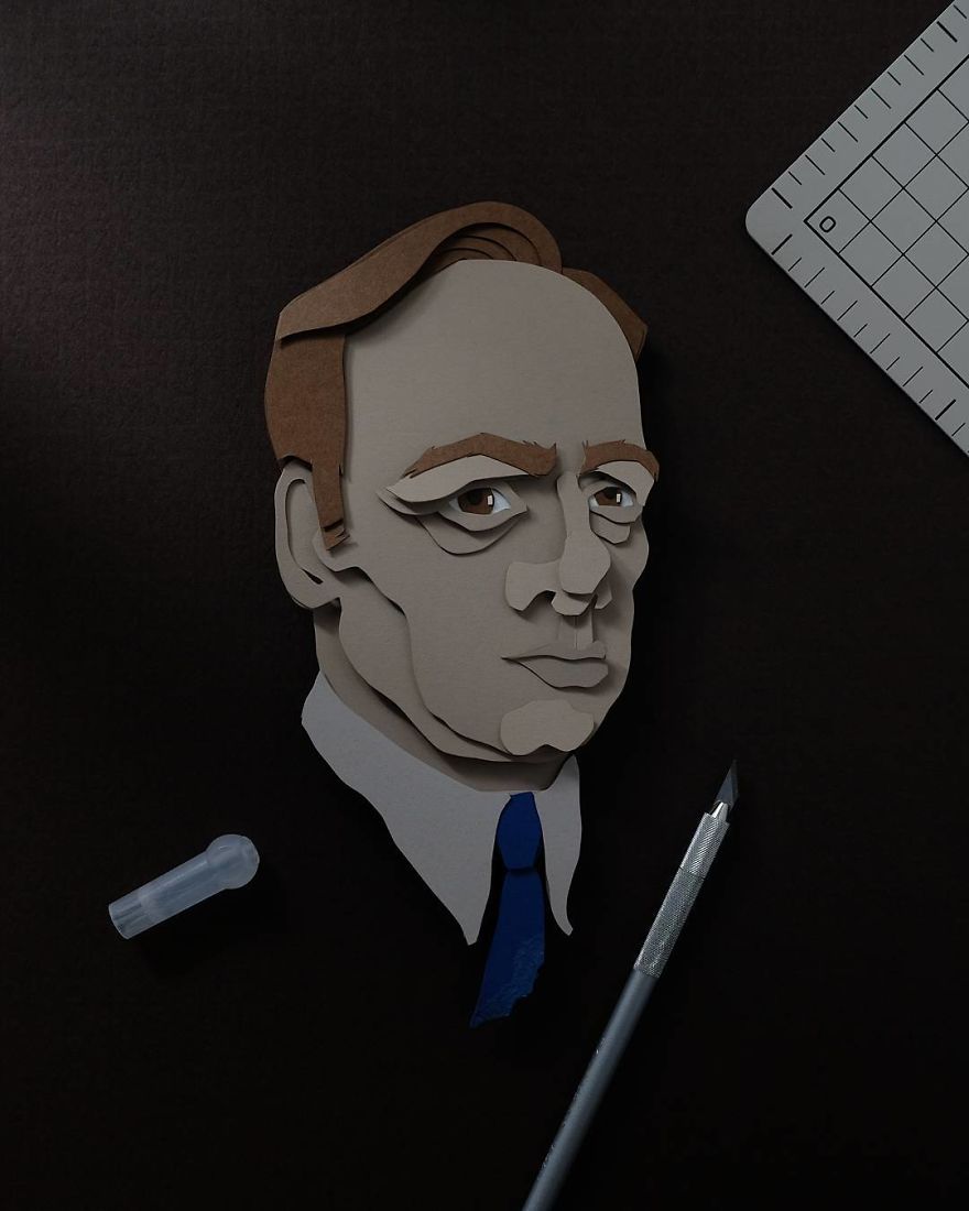 Artist Shows Off His Incredible Paper Work Skills By Recreating Famous Pop Culture Characters Artist Shows Off His Incredible Paper Work Skills By Recreating Famous Pop Culture Characters