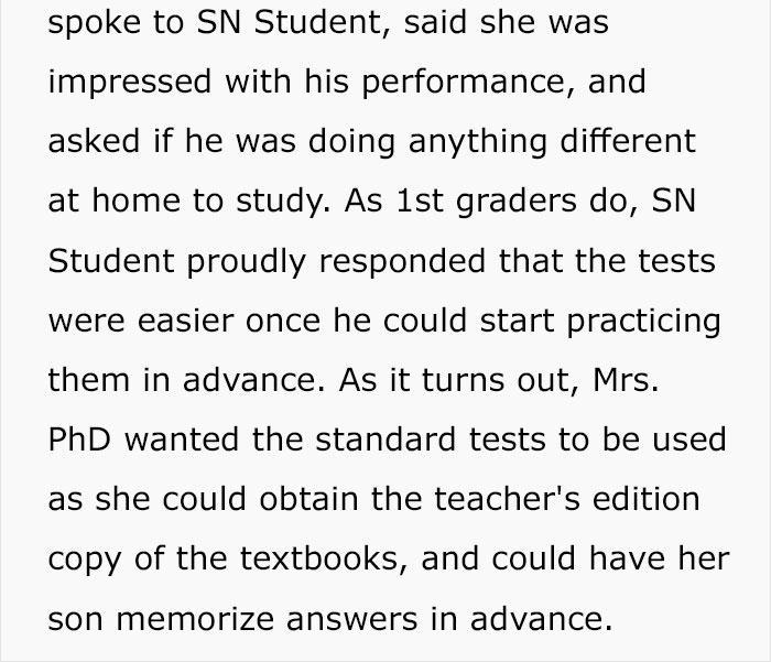 The Way This Teacher Outsmarted This ‘PhD Mom’ Who Helped Her 1st Grade Son Cheat Is Going Viral The Way This Teacher Outsmarted This ‘PhD Mom’ Who Helped Her 1st Grade Son Cheat Is Going Viral