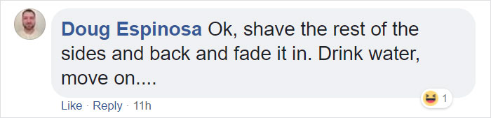 People Are Cracking Up At This Barber Who Shaved A Triangle On Client’s Head After Being Shown A Paused Video People Are Cracking Up At This Barber Who Shaved A Triangle On Client’s Head After Being Shown A Paused Video