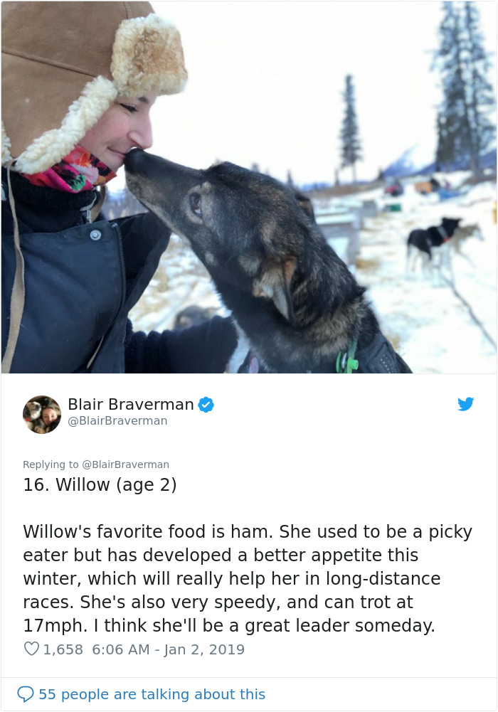 The Way This Woman Described Each And Every One Of Her 20 Sled Dogs Is Hilariously Wholesome The Way This Woman Described Each And Every One Of Her 20 Sled Dogs Is Hilariously Wholesome