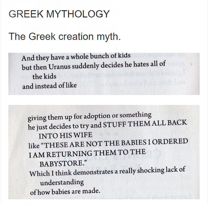 Tumblr User Finds A Mythology Book That Is So Hardcore That Only Deadpool Could Have Written It Tumblr User Finds A Mythology Book That Is So Hardcore That Only Deadpool Could Have Written It