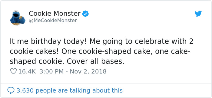 Looks Like Cookie Monster Has A Twitter Account And Here Are 25 Of His Most Hilarious Tweets Looks Like Cookie Monster Has A Twitter Account And Here Are 25 Of His Most Hilarious Tweets