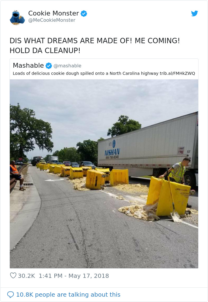 Looks Like Cookie Monster Has A Twitter Account And Here Are 25 Of His Most Hilarious Tweets Looks Like Cookie Monster Has A Twitter Account And Here Are 25 Of His Most Hilarious Tweets