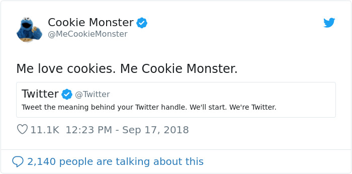 Looks Like Cookie Monster Has A Twitter Account And Here Are 25 Of His Most Hilarious Tweets Looks Like Cookie Monster Has A Twitter Account And Here Are 25 Of His Most Hilarious Tweets