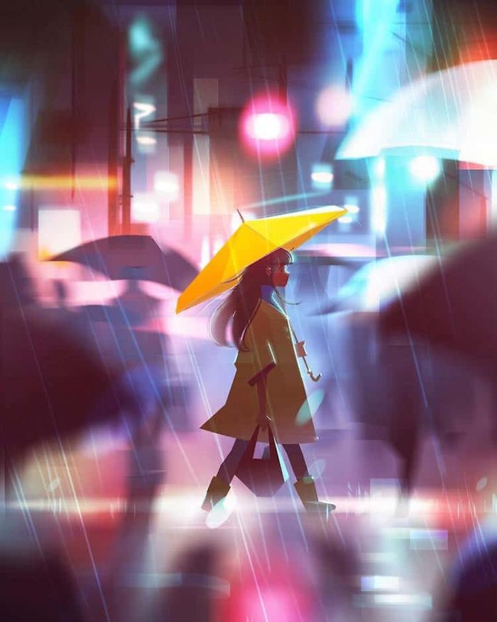 Artist Creates Illustrations That Turn Loneliness Into Magic Artist Creates Illustrations That Turn Loneliness Into Magic