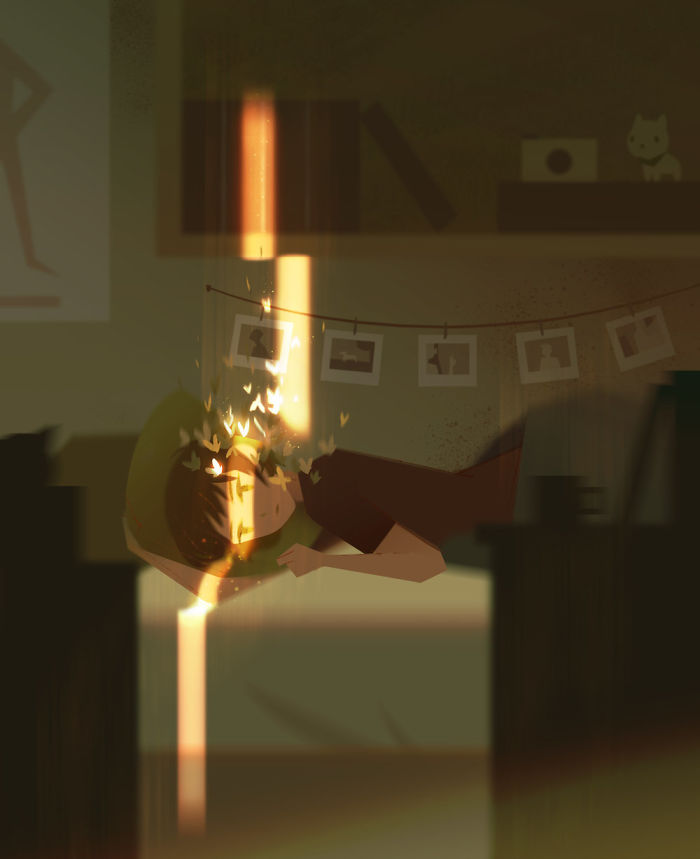 Artist Creates Illustrations That Turn Loneliness Into Magic Artist Creates Illustrations That Turn Loneliness Into Magic