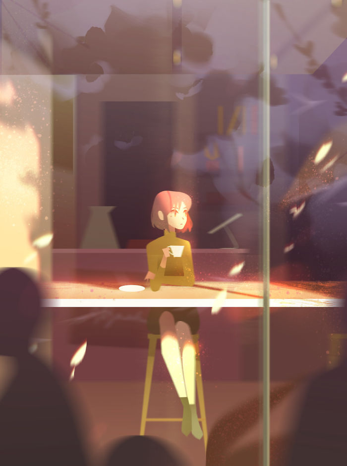 Artist Creates Illustrations That Turn Loneliness Into Magic Artist Creates Illustrations That Turn Loneliness Into Magic