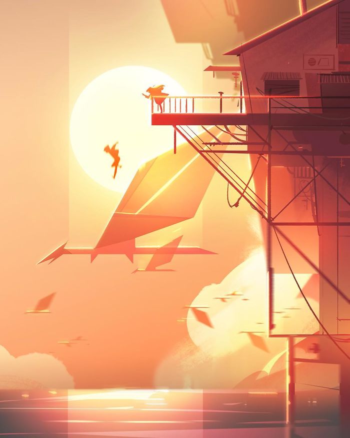 Artist Creates Illustrations That Turn Loneliness Into Magic Artist Creates Illustrations That Turn Loneliness Into Magic