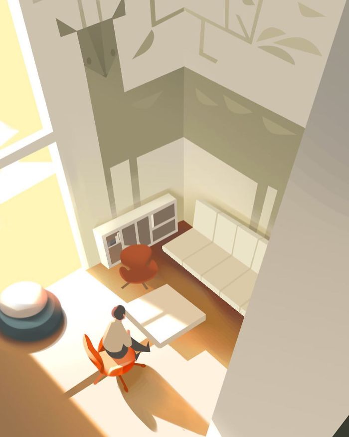 Artist Creates Illustrations That Turn Loneliness Into Magic Artist Creates Illustrations That Turn Loneliness Into Magic