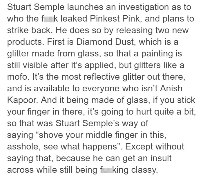 Artist Buys Rights To A Black Pigment So Others Can&#8217;t Use It, Gets Trolled In Return