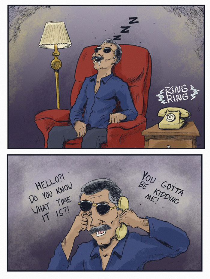 Hilarious Comic About A Cop Who Was 3 Months Away From Retirement And Got A New Partner Hilarious Comic About A Cop Who Was 3 Months Away From Retirement And Got A New Partner