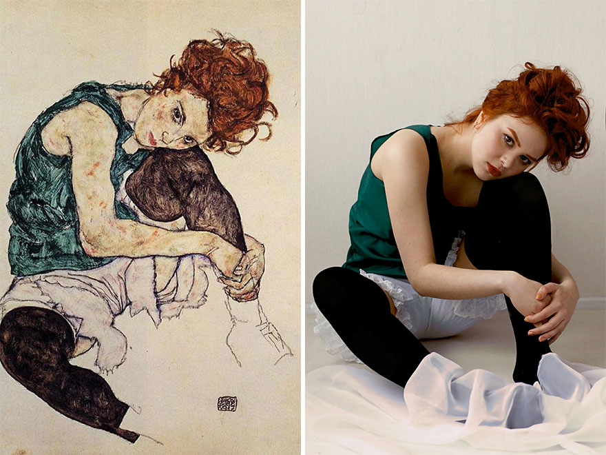 50 Times People Tried To Recreate Famous Artworks And Nailed It 50 Times People Tried To Recreate Famous Artworks And Nailed It