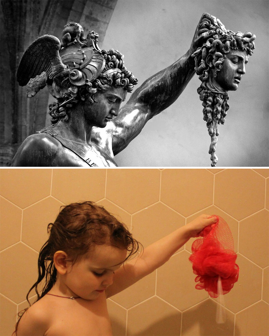 50 Times People Tried To Recreate Famous Artworks And Nailed It 50 Times People Tried To Recreate Famous Artworks And Nailed It