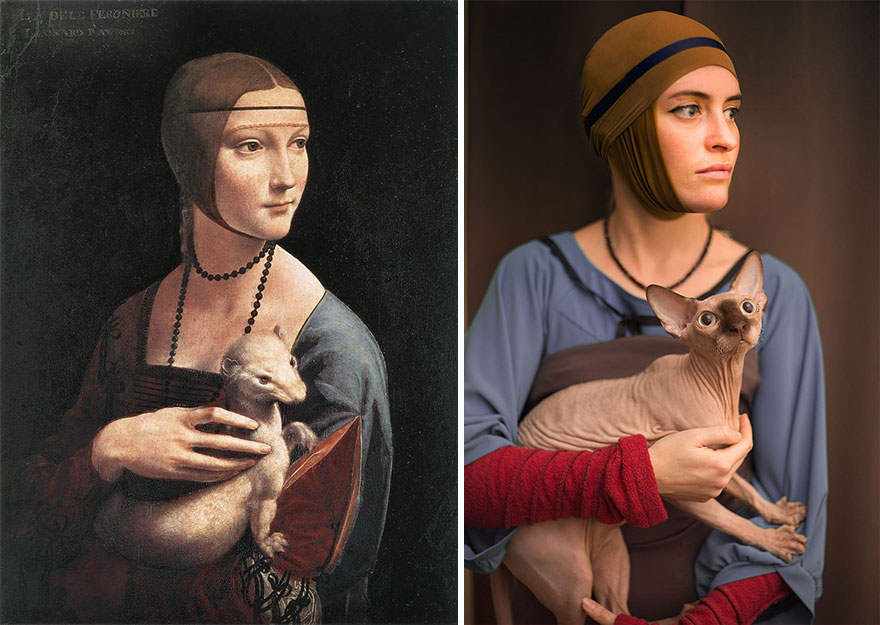 50 Times People Tried To Recreate Famous Artworks And Nailed It 50 Times People Tried To Recreate Famous Artworks And Nailed It