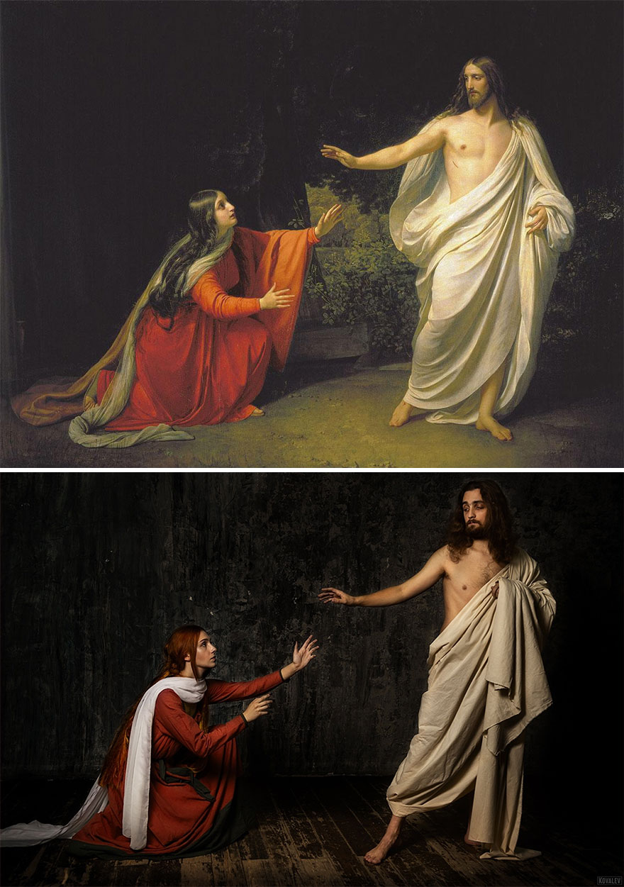 50 Times People Tried To Recreate Famous Artworks And Nailed It 50 Times People Tried To Recreate Famous Artworks And Nailed It