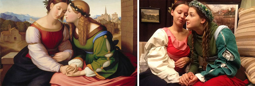 50 Times People Tried To Recreate Famous Artworks And Nailed It 50 Times People Tried To Recreate Famous Artworks And Nailed It