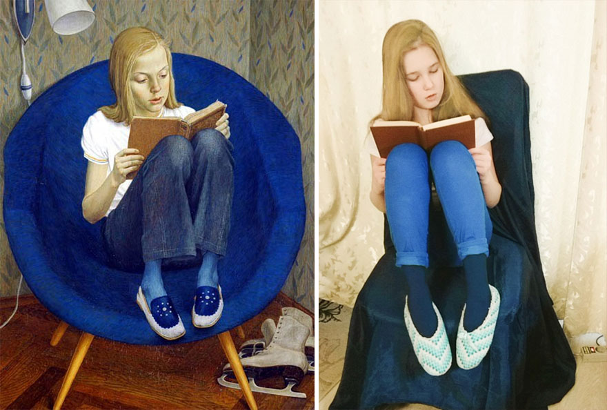 50 Times People Tried To Recreate Famous Artworks And Nailed It 50 Times People Tried To Recreate Famous Artworks And Nailed It