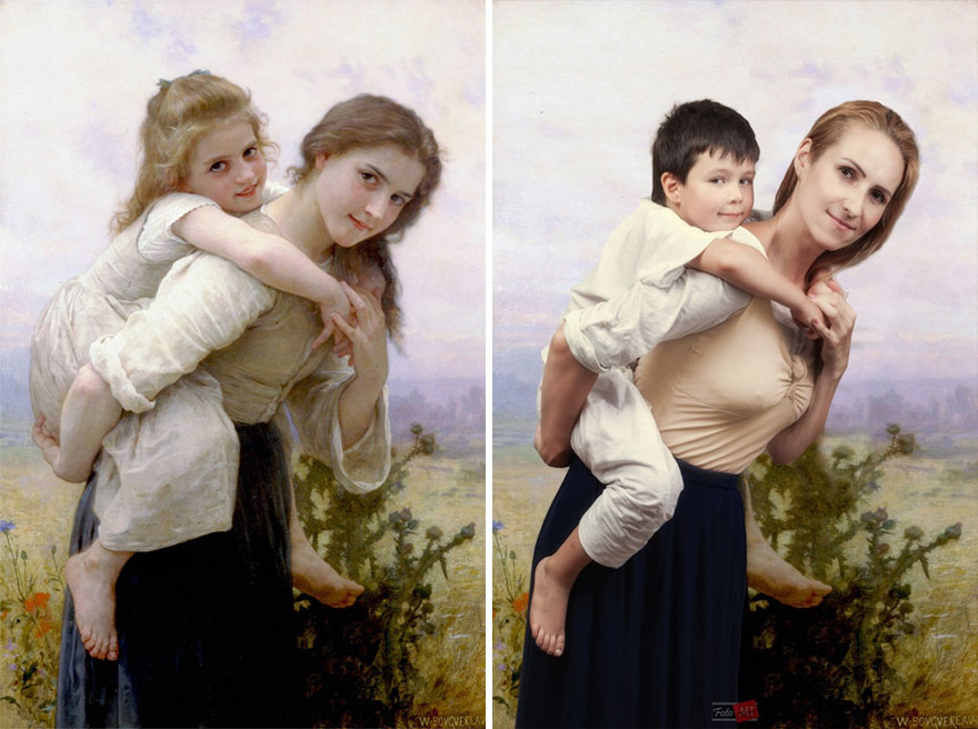 50 Times People Tried To Recreate Famous Artworks And Nailed It 50 Times People Tried To Recreate Famous Artworks And Nailed It