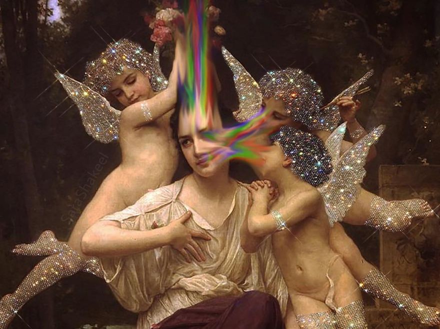 Sara Shakeel Quits Her Job As A Dentist To Start Her Career As A Glitter Artist Sara Shakeel Quits Her Job As A Dentist To Start Her Career As A Glitter Artist