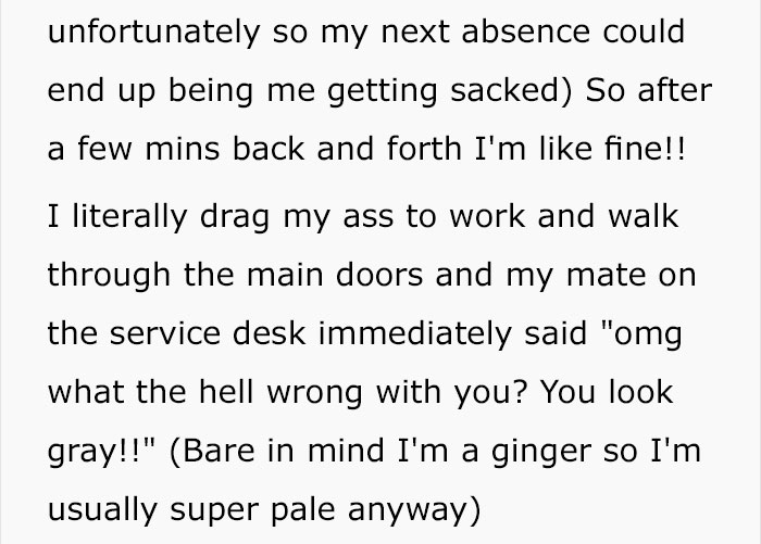 ‘Don’t Believe I’m Sick?’ People Are Applauding The Way This Employee Got Revenge On Her Manager ‘Don’t Believe I’m Sick?’ People Are Applauding The Way This Employee Got Revenge On Her Manager