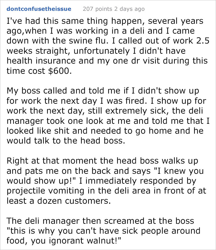 ‘Don’t Believe I’m Sick?’ People Are Applauding The Way This Employee Got Revenge On Her Manager ‘Don’t Believe I’m Sick?’ People Are Applauding The Way This Employee Got Revenge On Her Manager