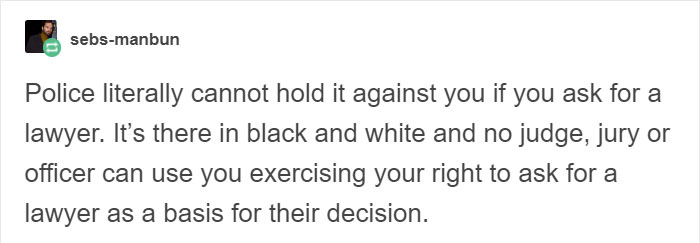 Ex-Cop’s Wife Shares Tips On What You Should Never Do When You Get Arrested Ex-Cop’s Wife Shares Tips On What You Should Never Do When You Get Arrested