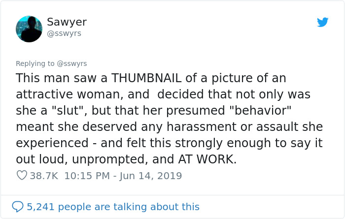 Boss Calls Woman ‘Slutty’ After Seeing Her Linkedin Profile Pic Where She’s Wearing A Basic T-Shirt, Employee Calls Him Out Boss Calls Woman ‘Slutty’ After Seeing Her Linkedin Profile Pic Where She’s Wearing A Basic T-Shirt, Employee Calls Him Out