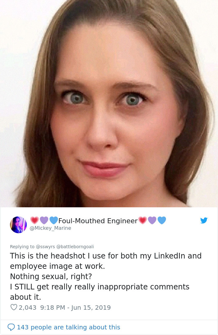 Boss Calls Woman ‘Slutty’ After Seeing Her Linkedin Profile Pic Where She’s Wearing A Basic T-Shirt, Employee Calls Him Out Boss Calls Woman ‘Slutty’ After Seeing Her Linkedin Profile Pic Where She’s Wearing A Basic T-Shirt, Employee Calls Him Out