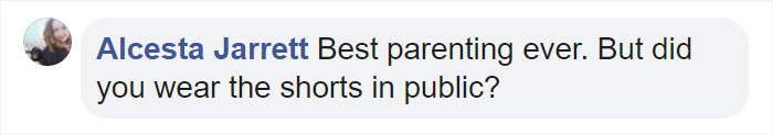 Dad Puts On Skimpy Shorts To Prove A Point To His Daughter Dad Puts On Skimpy Shorts To Prove A Point To His Daughter