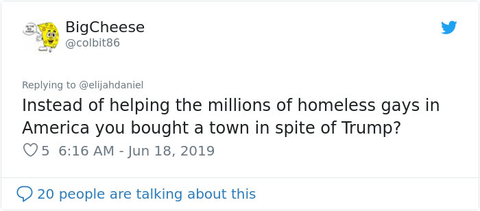This Guy Just Bought A Town In Michigan And Renamed It “Gay Hell” This Guy Just Bought A Town In Michigan And Renamed It “Gay Hell”