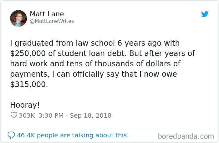 30 Alarming Posts About How The Student Debt System Affects People’s Lives And It’s Terrible 30 Alarming Posts About How The Student Debt System Affects People’s Lives And It’s Terrible