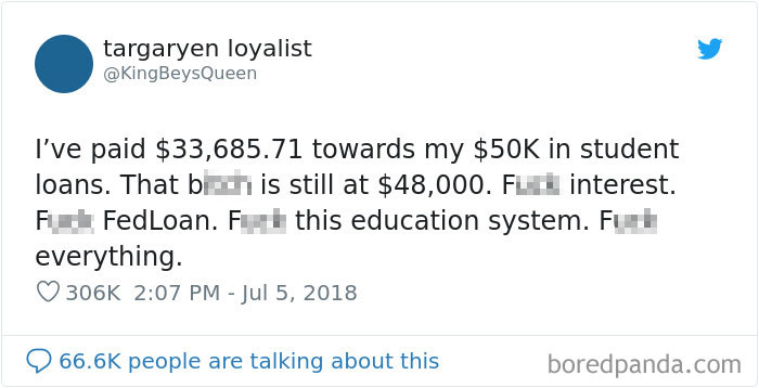 30 Alarming Posts About How The Student Debt System Affects People’s Lives And It’s Terrible 30 Alarming Posts About How The Student Debt System Affects People’s Lives And It’s Terrible