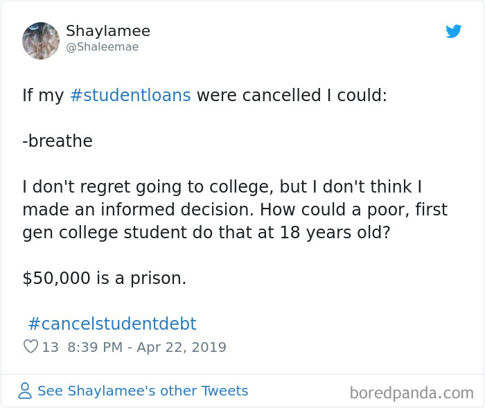 30 Alarming Posts About How The Student Debt System Affects People’s Lives And It’s Terrible 30 Alarming Posts About How The Student Debt System Affects People’s Lives And It’s Terrible