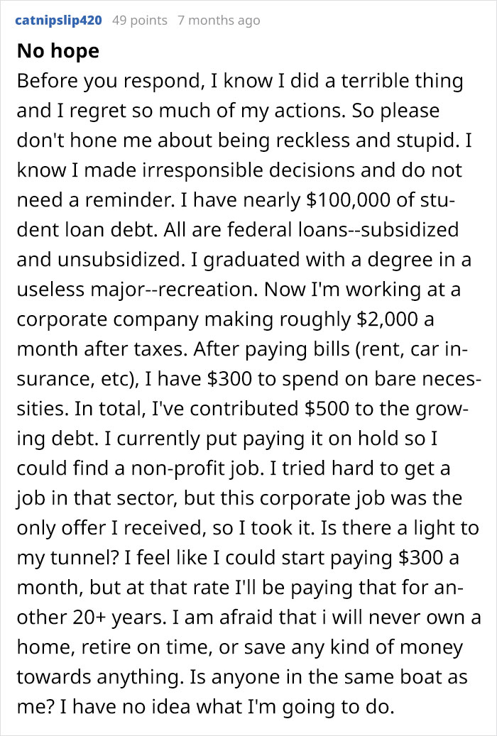 30 Alarming Posts About How The Student Debt System Affects People’s Lives And It’s Terrible 30 Alarming Posts About How The Student Debt System Affects People’s Lives And It’s Terrible
