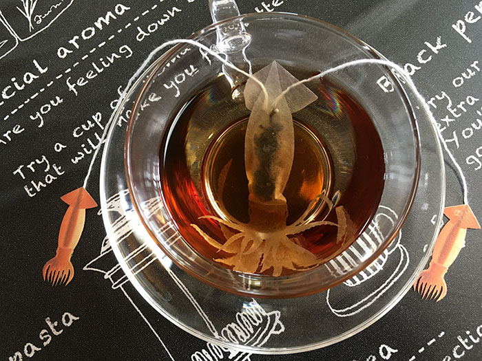 Japanese Company Creates Sea Creature Teabags That “Come Alive” Inside Your Cup