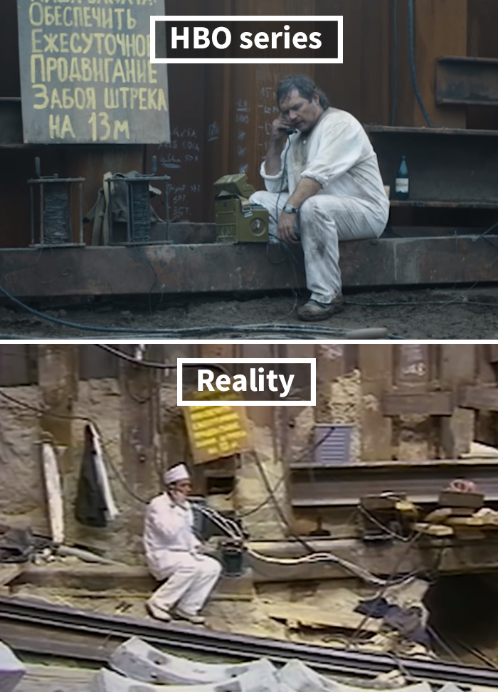 Side By Side Comparisons Of The Real Chernobyl Vs. The HBO Version Of It (20 pics) Side By Side Comparisons Of The Real Chernobyl Vs. The HBO Version Of It (20 pics)