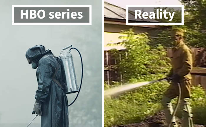 Side By Side Comparisons Of The Real Chernobyl Vs. The HBO Version Of It (20 pics) Side By Side Comparisons Of The Real Chernobyl Vs. The HBO Version Of It (20 pics)
