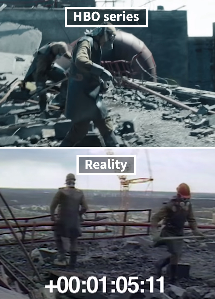 Side By Side Comparisons Of The Real Chernobyl Vs. The HBO Version Of It (20 pics) Side By Side Comparisons Of The Real Chernobyl Vs. The HBO Version Of It (20 pics)