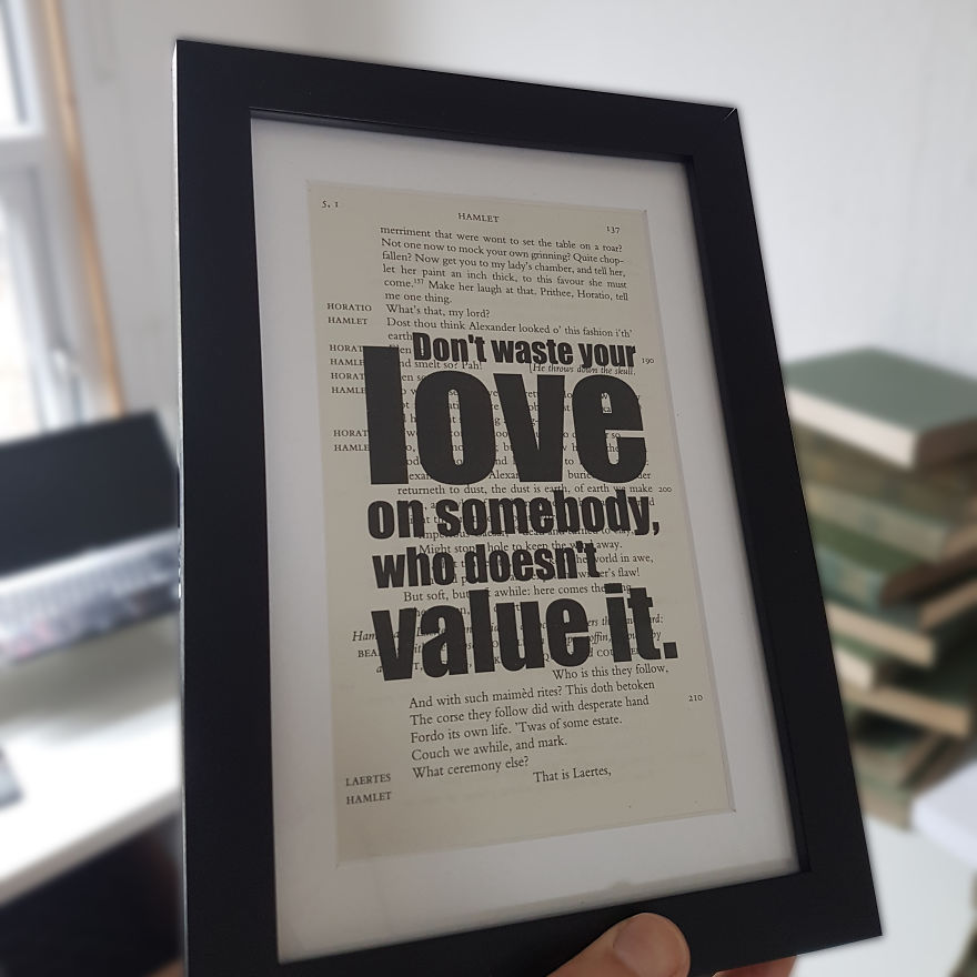 I Created A Range Of Shakespeare Quotes As Gifts For Book Lovers I Created A Range Of Shakespeare Quotes As Gifts For Book Lovers