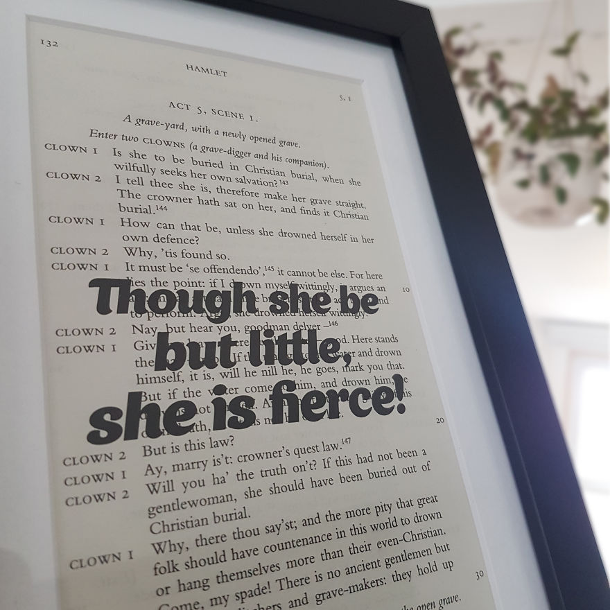 I Created A Range Of Shakespeare Quotes As Gifts For Book Lovers I Created A Range Of Shakespeare Quotes As Gifts For Book Lovers