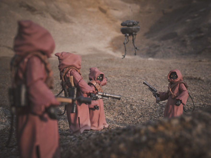 I Make Star Wars Toys Come To Life In Photos
