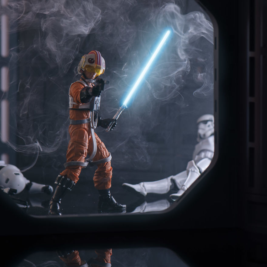 I Make Star Wars Toys Come To Life In Photos