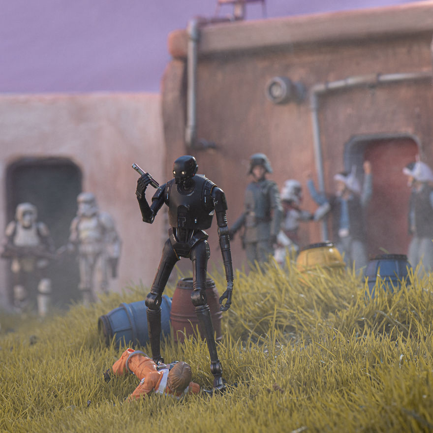 I Make Star Wars Toys Come To Life In Photos