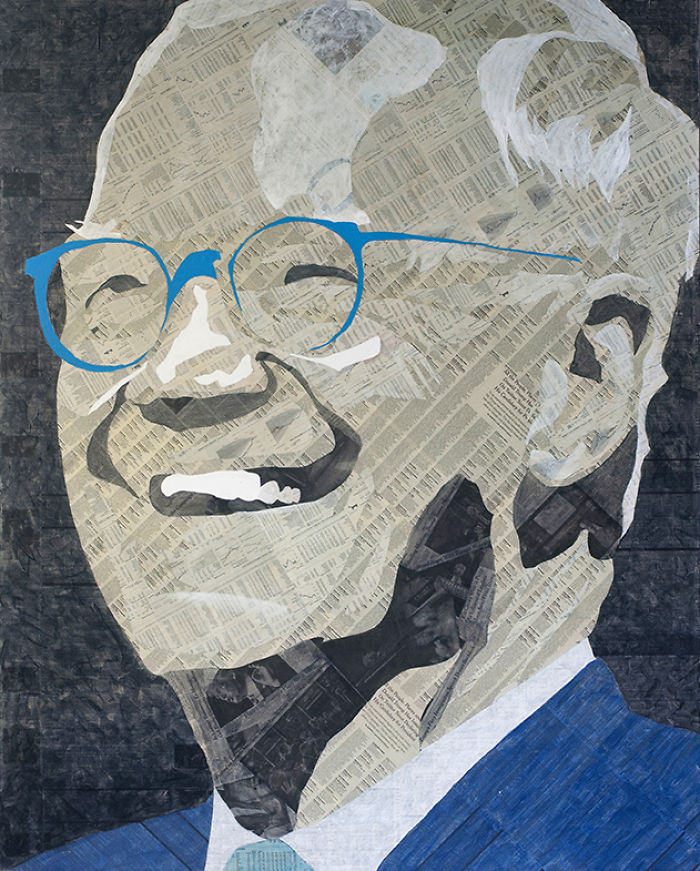 I Use Materials From The Subject’s World To Create Their Likeness I Use Materials From The Subject’s World To Create Their Likeness