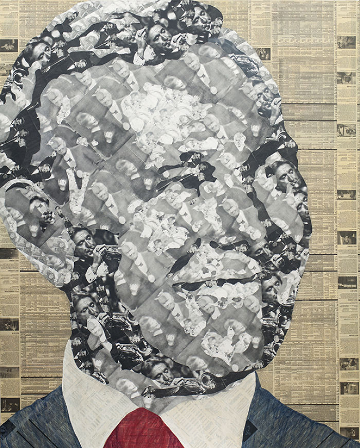 I Use Materials From The Subject’s World To Create Their Likeness I Use Materials From The Subject’s World To Create Their Likeness