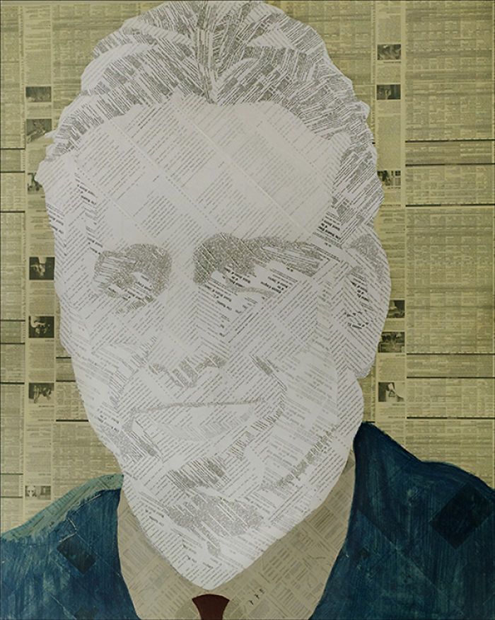 I Use Materials From The Subject’s World To Create Their Likeness I Use Materials From The Subject’s World To Create Their Likeness