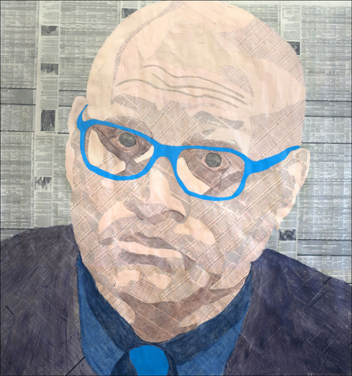 I Use Materials From The Subject’s World To Create Their Likeness I Use Materials From The Subject’s World To Create Their Likeness