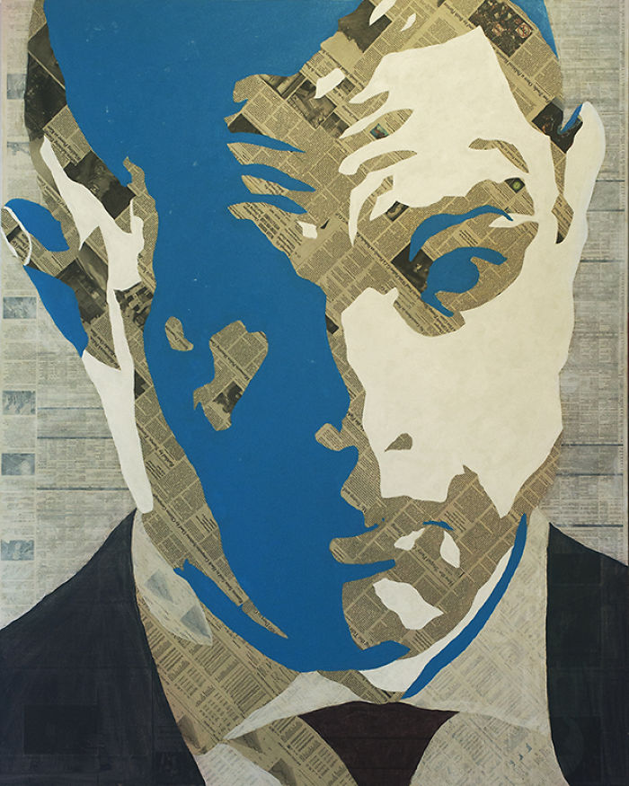 I Use Materials From The Subject’s World To Create Their Likeness I Use Materials From The Subject’s World To Create Their Likeness