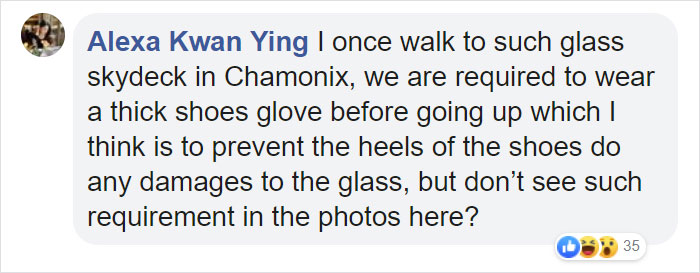 Visitors’ Worst Nightmare Comes True As The Glass Floor On 103rd Floor Shatters Under Their Feet Visitors’ Worst Nightmare Comes True As The Glass Floor On 103rd Floor Shatters Under Their Feet