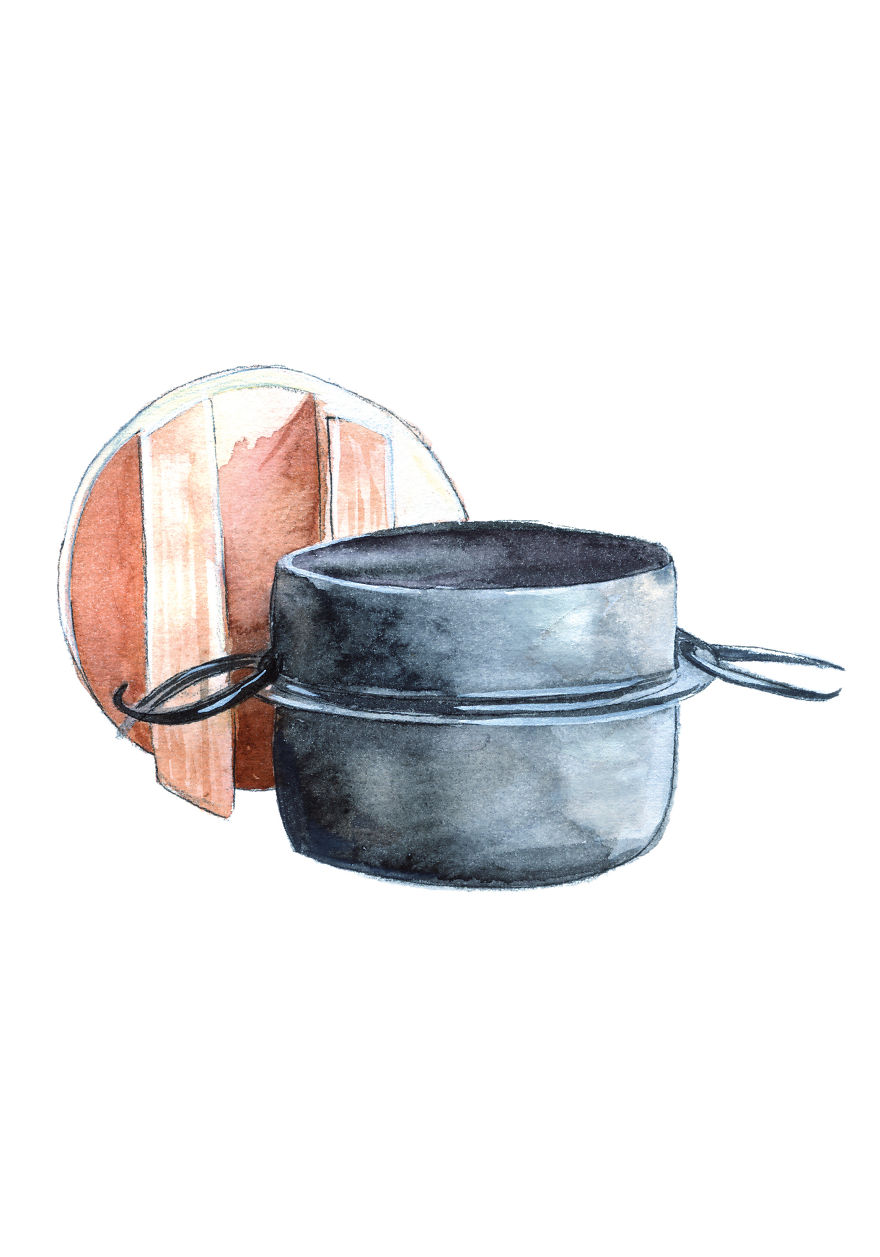 I Made These Watercolors For Kitchens I Made These Watercolors For Kitchens